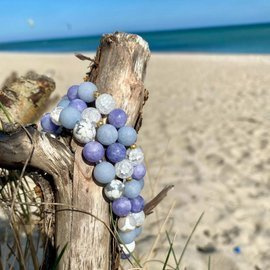 Miłe słoneczne wspomnienie - bransoletka z kamieni naturalnych