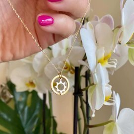 Słońce - nieskończoność, niebo, działanie - naszyjnik, łańcuszek