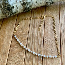 Yin i Yang oczyszczenie - bransoletka z kamieni na kostkę