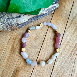 Ręcznie robiona bransoletka z kamieni naturalnych - bransoletka Mocy – Harmonia Kamieni